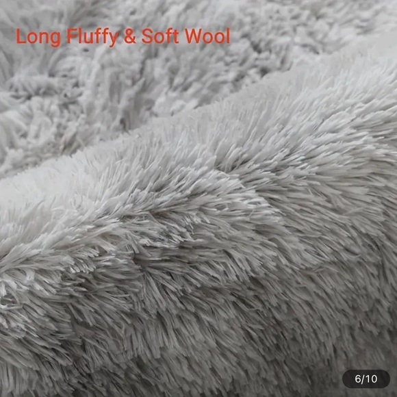 Luxurious Fluffy Shag Rug Ultra Soft, Plush,Fuzzy and Durable Modern Home Decor - Picture 3 of 13